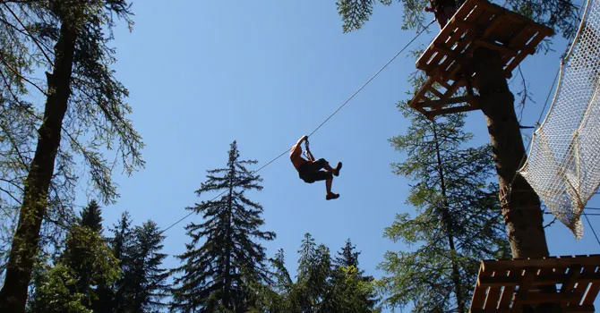 Adrenalin Sport wie Klettern, Canyoning, Paraglyding und Via Ferrata in Champéry