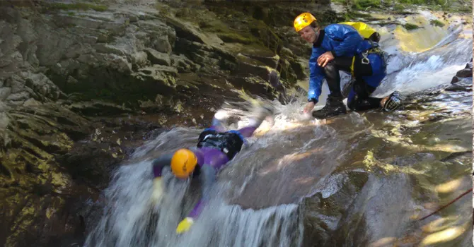 Adrenalin Sport wie Klettern, Canyoning, Paraglyding und Via Ferrata in Champéry