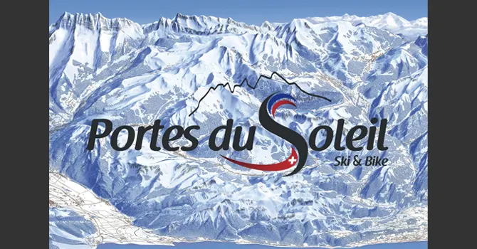 Ski Sport in den Portes-du-Soleil im Winter in Champéry