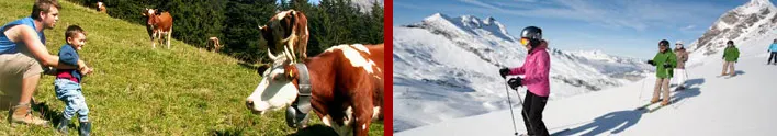 Familien Urlaub mit Kindern, Entdeckung der Aktivitäten in Champéry