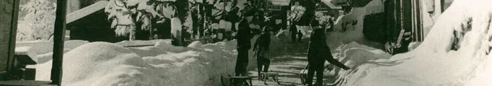 Geschichte des skigebiet Portes du Soleil und des Hotel Beau-Séjour in Champéry