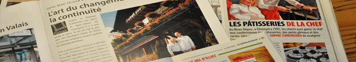 Man spricht über das Hotel Beau-Séjour!