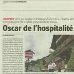 Article Nouvelliste 31.05.2013