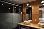 Die Chalet stil Zimmer des Hotels in Champéry