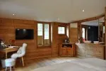Die Chalet stil Zimmer des Hotels in Champéry