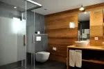 Die Chalet stil Zimmer des Hotels in Champéry