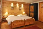 Die Chalet stil Zimmer des Hotels in Champéry