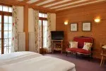 Die Chalet stil Zimmer des Hotels in Champéry