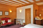 Die Chalet stil Zimmer des Hotels in Champéry