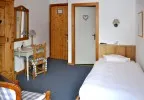Die Chalet stil Zimmer des Hotels in Champéry