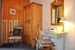 Die Chalet stil Zimmer des Hotels in Champéry