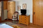 Die Chalet stil Zimmer des Hotels in Champéry