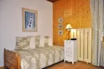 Die Chalet stil Zimmer des Hotels in Champéry
